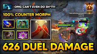 +626 DUEL DAMAGE OFFLANE Legion Commander Non-stop Duel Victory 100% Counter Morphling DOTA 2