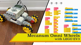 Mecanum Omni Wheel with Lego EV3