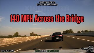 140 MPH Dodge Charger Flee Crosses into Memphis After I-40 Pursuit