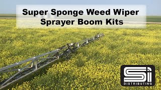 Super Sponge Weed Wiper Sprayer Boom Kit - Available through S.I. Distributing