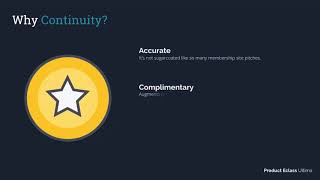 Module 08 - Video 02 - Why Continuity?