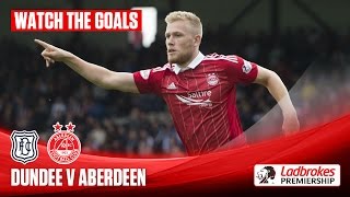 Dons duo hit first goals in win at Dundee