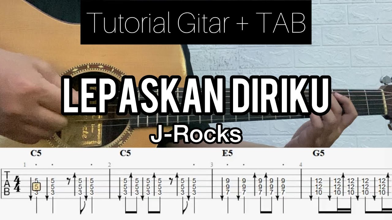 J Rocks Lepaskan Diriku Tutorial Melodi Gitar Versi Dicky Pras Pwk