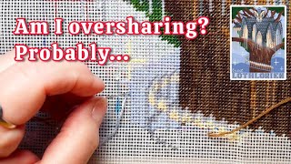 Stitching | my struggles with having a bipolar disorder and trying to do flosstube in a crazy world