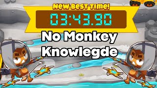 Btd6 Race #319 “Fast Fossils” In 3:43.90 Easy No Monkey Knowledge Guide!