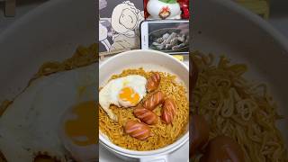 mỳ xào hảo hảo #mukbang #xh