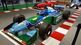 1994, Benetton B194 Ford F1-Champion Michael Schumacher - Auto Show Essen 2014