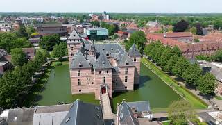 The castle of the Dukes of Brabant - Turnhout - 4K Cinematic Drone Video