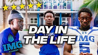 Day in the Life of Winston Watkins a 5 Star WR at IMG Academy!