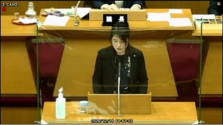 枚方市議会　令和2年12月定例月議会　前田富枝議員