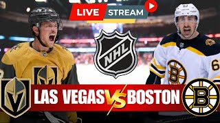 Las Vegas Golden Knights vs Boston Bruins LIVE Stream Game Audio | NHL LIVE Gamecast \u0026 Scores