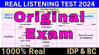 30 November 2024 IELTS Listening Test With Answers 🔴 IELTS EXAM PREDICTION 🔴 BC & IDP