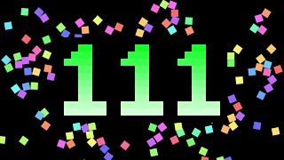 111 Seconds Pixels Explode Timer