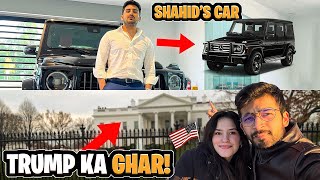 Shahid Anwar Ki Gari Pay White house Visit Kiya | Trump Ka New Ghar! 🇺🇸