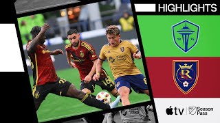 Seattle Sounders vs. Real Salt Lake | Full Match Highlights | May 29, 2024