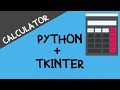 Calculator Build using Python + TKinter