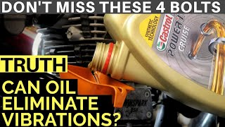 ENGINE OIL CHANGE ON ROYAL ENFIELD CLASSIC 350 CASTROL POWER1 CRUISE REVIEW | ENGINE VIBRATION