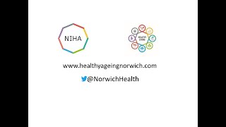 Launch of the Norwich Institute of Healthy Ageing, Thursday 26 November 2020
