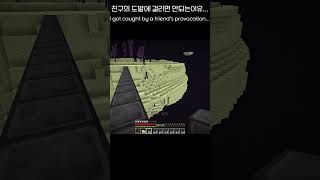 도발에 걸리면 안되는 이유... #minecraft