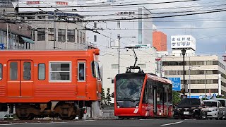 『鉄フォト』伊予鉄道市内電車（愛媛県）