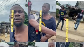 Boys fight Police against police brutality in Port Harcourt