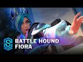 Battle Hound Fiora Wild Rift Skin Spotlight