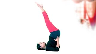 Online yoga lessons: Benefits of sarvangasana