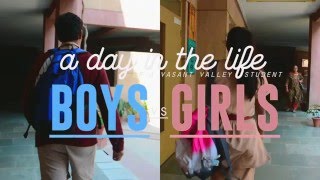 boys vs. girls | a day in the life of a vasant valley student