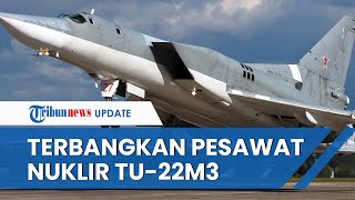 KAWAL LATIHAN TEMPUR, Rusia Terbangkan Pesawat Pengebom Nuklir Tu-22M3 di Atas Laut Jepang \u0026 Okhotsk