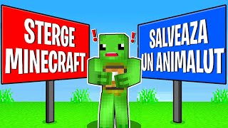 Minecraft Dar CE ALEGI DINTRE ?