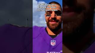 If NFL players played for their  home town teams