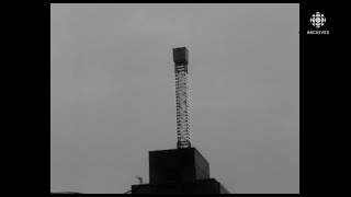 La tour météo de Montréal en 1965