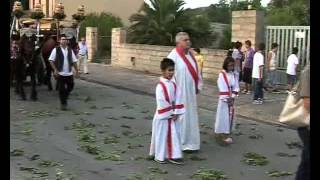 Perdaxius - processione in onore dei Santi Patroni S.Giacomo e S.Anna -Parte 2 - 2011