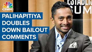 Social Capital CEO Chamath Palihapitiya's case against stock buybacks, dividends
