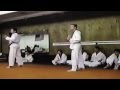 Tae Kwon Do Kick Combination: Spin Back Kick, Spin Hook, Tornado Roundhouse