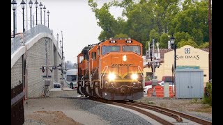 Train Chase along the Pasadena Subdivision - BNSF Pasadena Local 5/16/2024