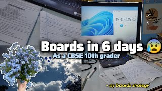 my approach towards boards | as a CBSE 10th grader ✨🔥 | study vlog for boards | class 10 study vlog