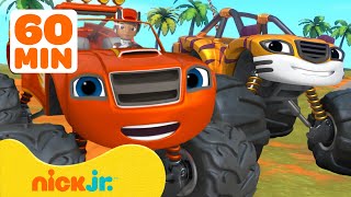 Astronauts Blaze And Aj In Outer Space рџ вђќрџљђ Blaze And The Monster