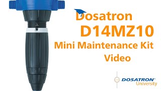 Dosatron D14MZ10 Mini Maintenance Kit Video