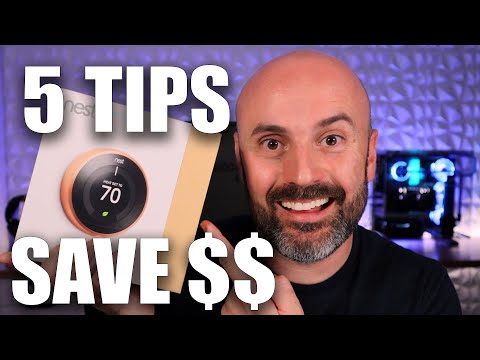 Nest Thermostat – 5 tips to save money