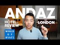 Staying at Hyatt's Best London Hotel | Andaz London Liverpool Street