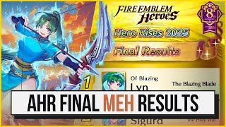 The Haters Guide to the 2025 A Hero Rises 😎 | AHR Final Results 2025 【#FEH】