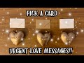 *MUST WATCH* URGENT MESSAGES FROM YOUR PERSON 💖🙏🏻💖 *Pick A Card* Love Relationship Tarot Reading