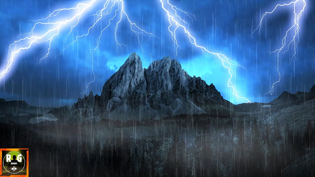 Epic Thunderstorm Sounds For Sleeping | Rain, Heavy Thunder And Loud ...