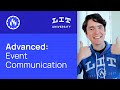 Event communication between web components - Lit University (Advanced)