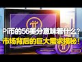 Pi Network：Pi币的56美分意味着什么？市场背后的巨大需求揭秘！