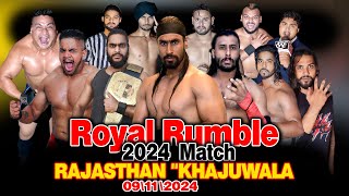 FULL MATCH -2024 Royal Rumble Match:  RAJASTHAN \