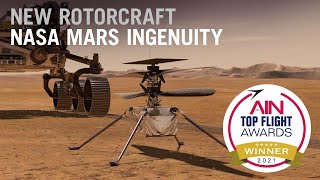 NASA Mars Ingenuity Wins Top Flight Award for Best New Rotorcraft – AIN