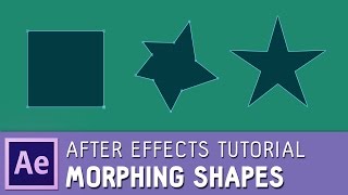 Morphing Shapes in After Effects - Tutorial