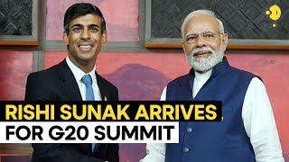 G20 Summit 2023: UK PM Rishi Sunak arrives in India for G20 summit